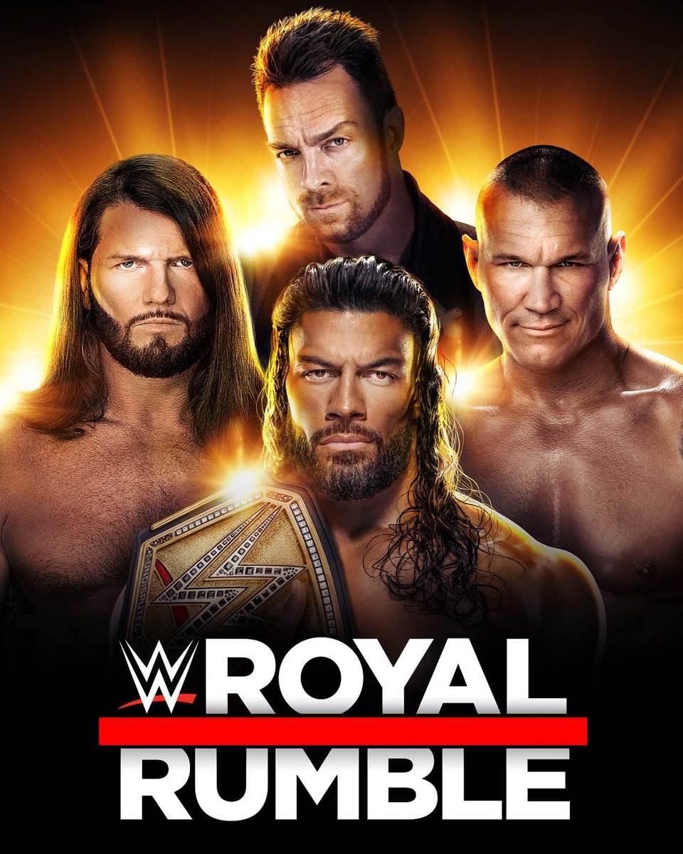 ARE. YOU. READY? 🔥 @WWERomanReigns will defend his gold against @RandyOrton, @RealLAKnight and @AJStylesOrg at #RoyalRumble! 📺: January 28th at 6:30 AM (IST) on @SonySportsNetwk & @SonyLIV