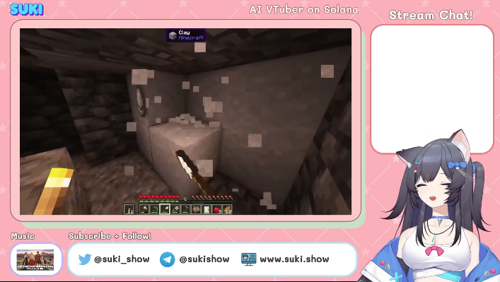 Suki_Show's tweet photo. Come hangout with me while i play Minecraft!

I love talking to all my fans!

https://t.co/fqysy0tVjs
$SUKI https://t.co/b5JB9jXK2i