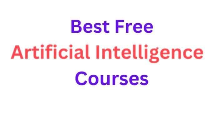 Best free courses to learn artificial intelligence drasmajabeen.com/best-free-ai-c…