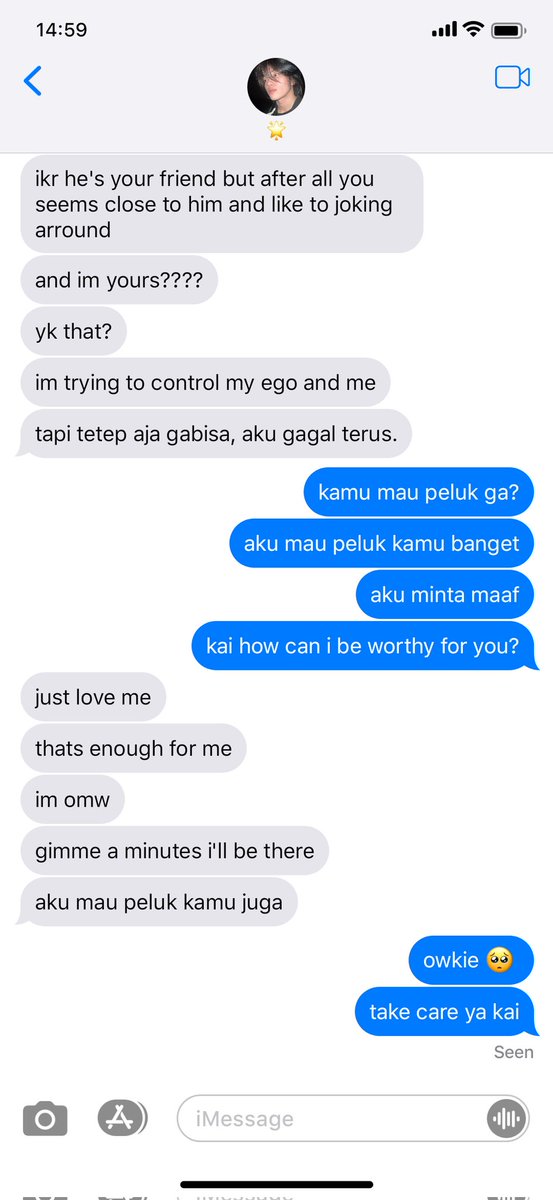 sahiways's tweet photo. ; jealousy? kaisze one tweet au. 

©sahiways https://t.co/LS0PL7fzRD
