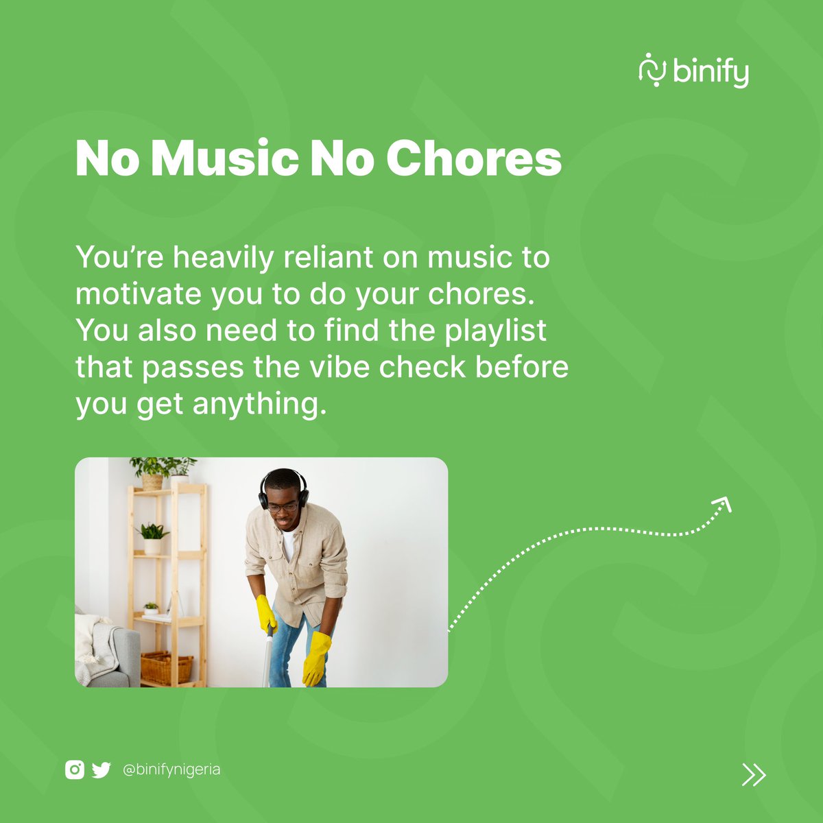 binifynigeria's tweet image. Who made the rule to always clean up on Saturdays? 😄

Anyway, since most of us stick to this,
how about you tell us your cleaning routine? 👀

Drop all the details in the comments! 💻

#WeekendCleanUp #WasteManagement #Binify