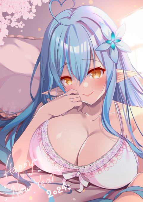 ラミィちゃんで新年イラスト描いてみました❄️💕
今年もよろしくね❄️
#LamyArt 