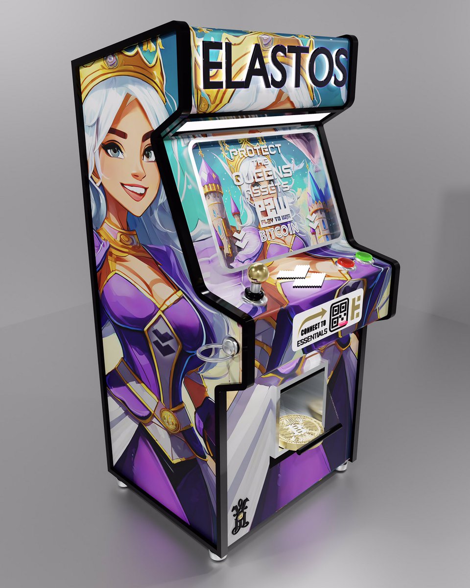 VegasMike20's tweet photo. Racked up big points today at the FunZone Arcade.

The higher the level of protection you provide, the more Queen Ela rewards you in #Bitcoin 

elAmusements #elastOS https://t.co/OBnvYQ55xG