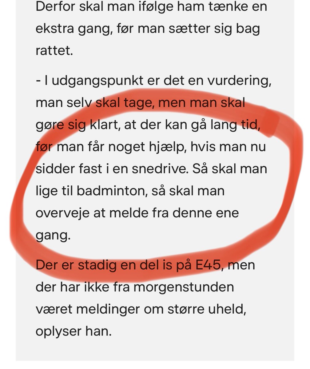 SeEnElefant's tweet photo. Sjovt at lige badminton er blevet udset til at være præmieeksemplet på “unødig udkørsel” #padelderimod https://t.co/6gL9HDQ9Rk