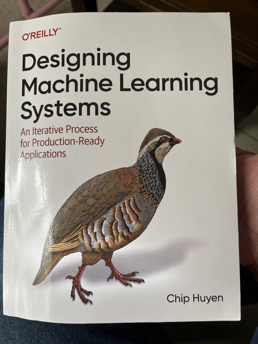 FadilParves's tweet image. Just finished reading this amazing book. To all aspiring MLE/DS and also current MLE/DS. I highly recommend reading this book. It provides a consise overview on how to design a responsible machine learning system.
#mlops #machinelearning #machinelearningengineer #ai