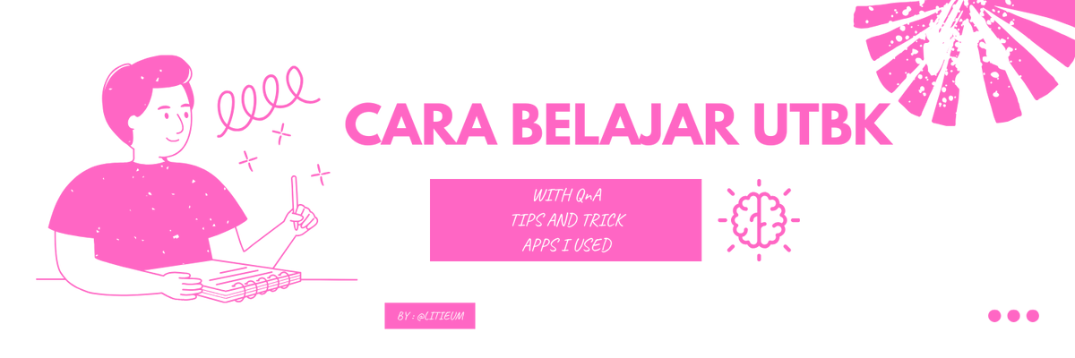 uranays's tweet photo. ˚୨୧⋆｡˚ ⋆ cara efektif belajar UTBK tanpa bimbel offline dengan hasil maksimal ! https://t.co/7jIqlk9CIa