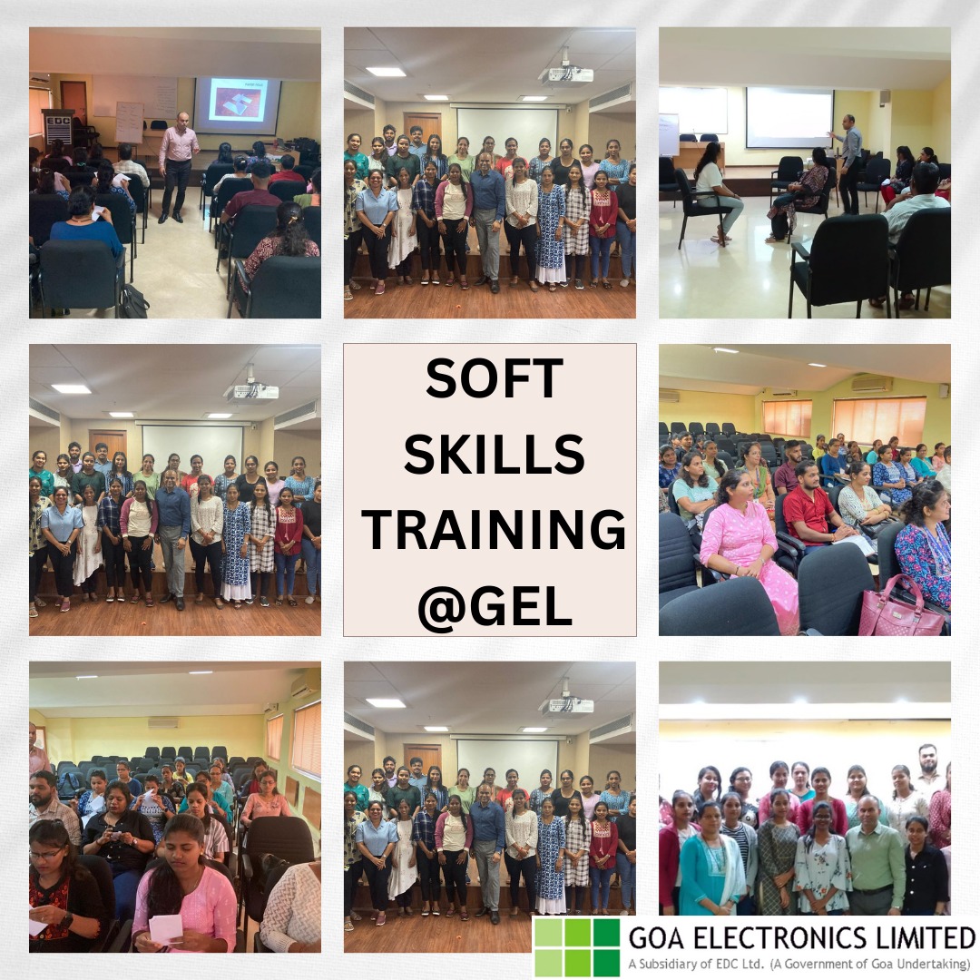 GoaElectronics's tweet photo. Empowering Excellence: Elevating Teams Through our Company's Soft Skills Training Program #softskilltraining #TeamDevelopment #GovtofGoa #GEL #teambonding https://t.co/5YYFZjeXrQ