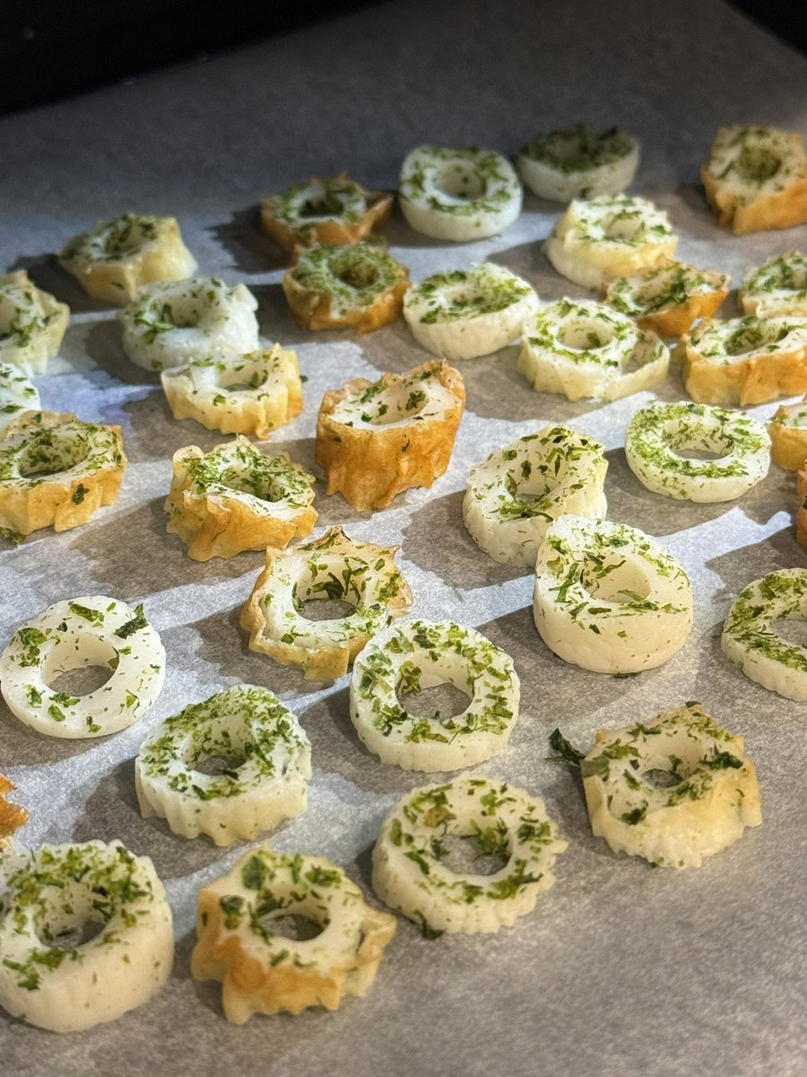 やめられない止まらない無限に食べられる『ちくわの磯辺チップス