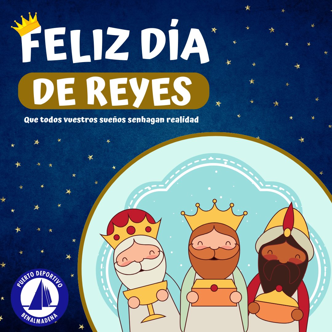 pdbenalmadena's tweet image. Os deseamos un feliz día de reyes 👑 y que todos vuestros sueños se hagan realidad 💫

#benalmadena #puertodeportivobenalmadena #puertomarina #vistasincreibles #momentosinolvidables #paraisoenelmar  #aventurasmaritimas #destinobenalmadena #descubreelmar #reyesmagos #diadereyes