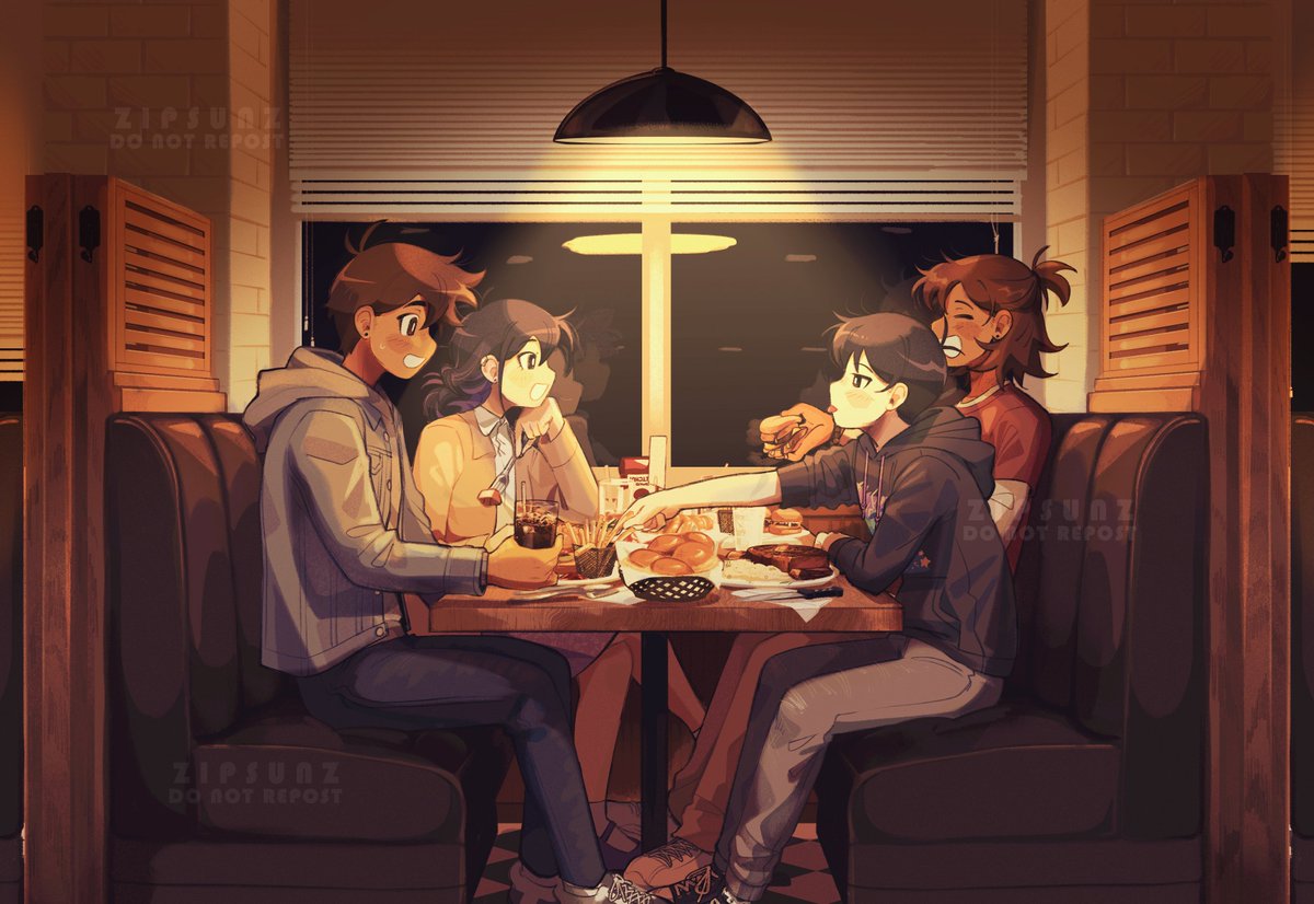 #heromariweek2024 day 6 - double date

post-finals celebration 🍔 (1/2)

[ #omorifanart, #omoriheromari, #omorisunkel ]