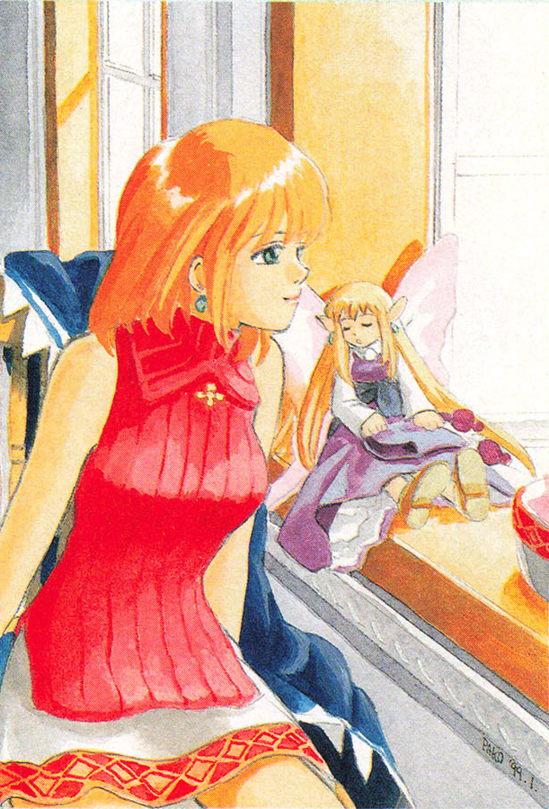 dissidianua's tweet photo. More Rhapsody 90's fanart! Taken from Dengeki PlayStation Vol. 98 (Feb 26, 1999)
#Rhapsody #MarlKingdom #PuppetPrincess #マール王国の人形姫 #電撃プレイステーション #DengekiPlayStation https://t.co/pMpi7O7GAr