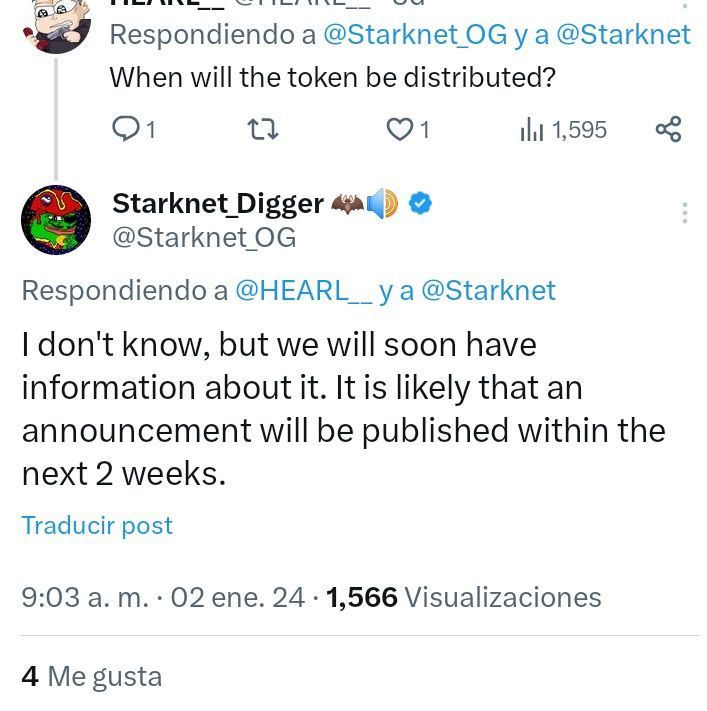 Francis24515249's tweet image. I really believe in Digger. It is most likely #starknetairdrop Will Made NEXT WEEK #STRK  AFTER DEPLOY MAINNET? IS IT IN FACT THAT GIT HUB CONFIRMS TOKENS PROVISIONS?