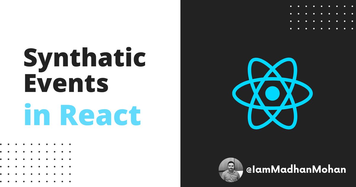 Synthetic Events in React:
React uses something called "Synthetic Events" to handle events like clicks, form submissions, and keyboard inputs.

 Imagine you're at a party where everyone speaks different languages. To make things easier, there's a translator who translates
