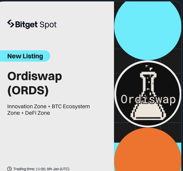 daisy_adamZz's tweet photo. Hustling to find a #Crypto_Gem to add in your portfolio? 

Then add some #ORDS in your bag because it’s a high potential project that is listed on many big exchanges & also focusing on increasing the number of exchanges 🙌

Yesterday #Bitget  listed $ORDS/USDT  & today it’s withdrawable too 

For whole details like fee, CA, market etc  click the link 

https://t.co/BVs0G82wN1