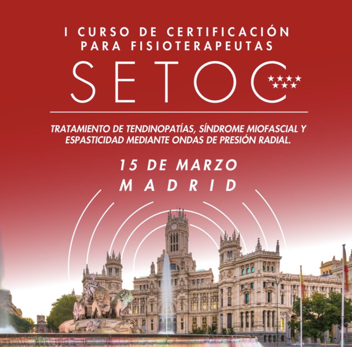 Ι Cυrѕo de Cerтιғιcacιon para Ғιѕιoтerapeυтaѕ

📍 Madrid
📆 15 de Marzo 2024
🔴 información: temario, profesorado, inscripciones, … en: bsj.servicioapps.com/w/setoc/

#fisioterapia #ondas #ondasdechoque #fisioterapeutas