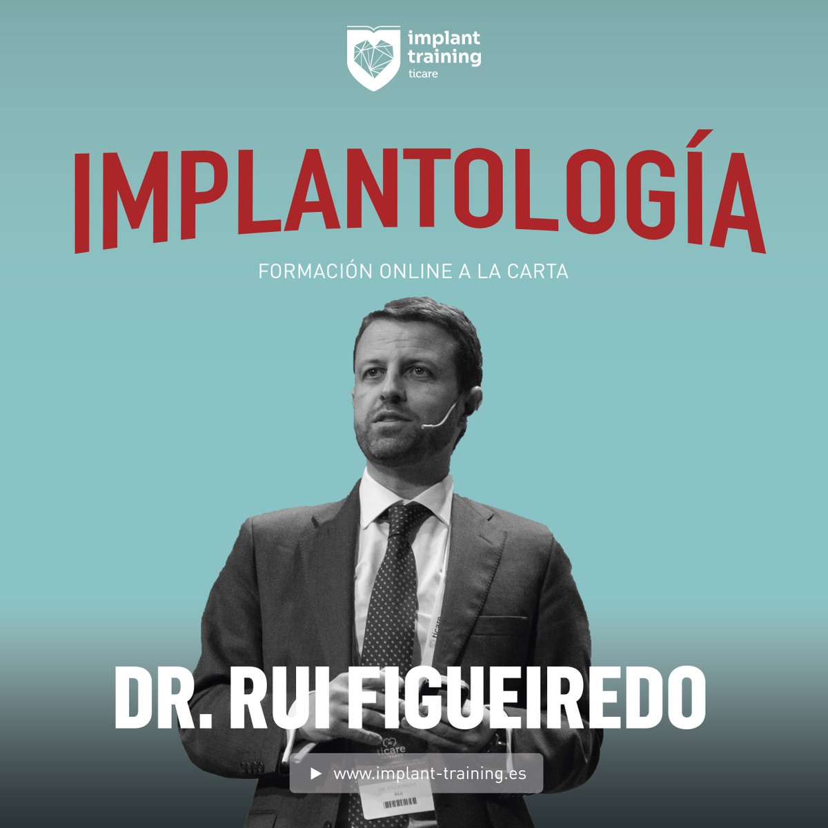 ticareimplants's tweet image. El Dr. Rui Figueiredo comparte su conocimiento sobre control del dolor y edema en implantología, o sobre las ppciones terapéuticas para la rehabilitación del sector posterior del maxilar superior en #ImplantTraining

▶️ implant-training.es