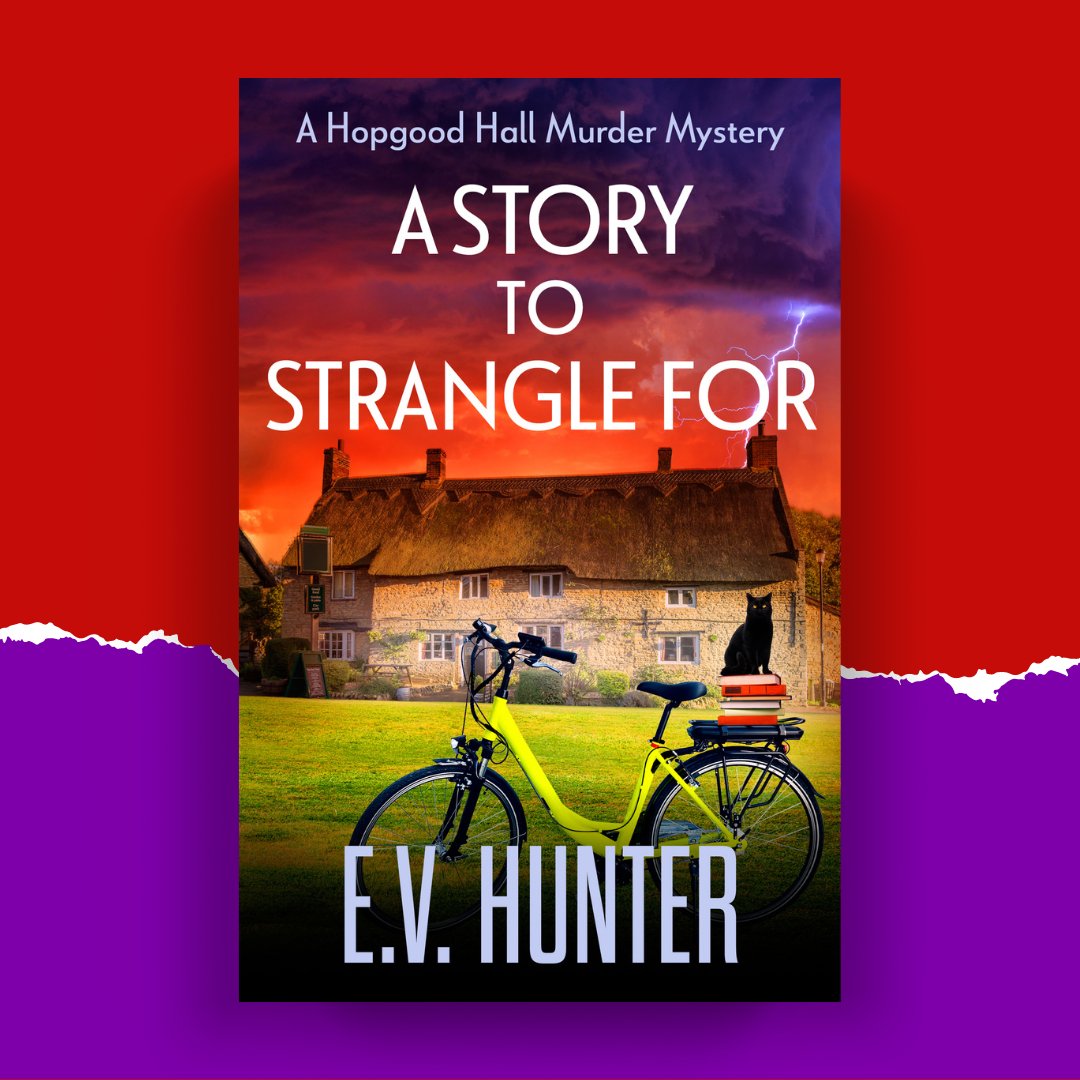 Boldwood Books (@boldwoodbooks) on Twitter photo Happy publication day E. V. Hunter (<a href="/wendyswriter/">Wendy Soliman</a>)! 🎉 Join amateur sleuths Alexi 🕵️ and Cosmo 🐈⬛ to solve another mystery at Hopgood Hall! Start reading your copy of #AStoryToStrangleFor today: mybook.to/strangleforsoc… Happy publication day E. V. Hunter (<a href="/wendyswriter/">Wendy Soliman</a>)! 🎉 Join amateur sleuths Alexi 🕵️ and Cosmo 🐈⬛ to solve another mystery at Hopgood Hall! Start reading your copy of #AStoryToStrangleFor today: mybook.to/strangleforsoc…