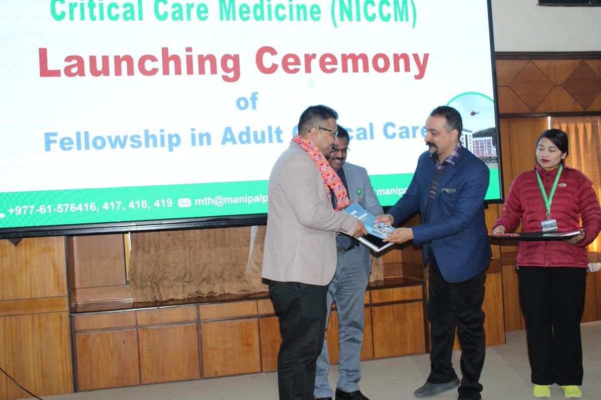 Congratulations Nepalese Institute of Critical Care Medicine for starting Clinical Fellowship in Critical Care Medicine!!
1st Batch at:
1. B and B Hospital, Lalitpur
2. Birat Nursing Home, Biratnagar,  and
3. Manipal College of Medical Sciences, Pokhara