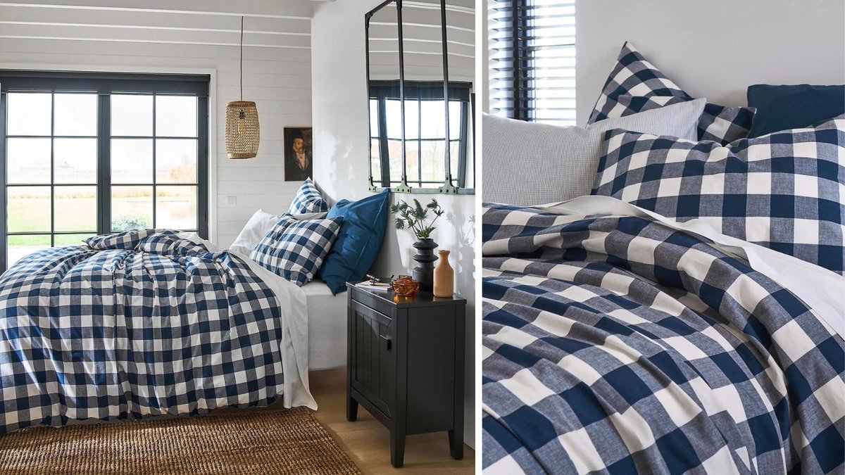 Add a touch of classic charm with this gingham bedding and enjoy big savings in our January Sale! 

bit.ly/4aMlpp6