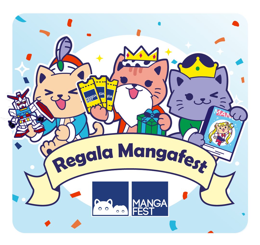 ¿Quién ha recibido entradas de #Mangafest24 estos Reyes? 🎁 Mangafest es el regalo ideal estas Navidades 🎁 Todavía estás a tiempo de regalar o regalarte esta experiencia, sabemos que much@s esperáis al ultimísimo momento... 👀 💻 mangafest.es