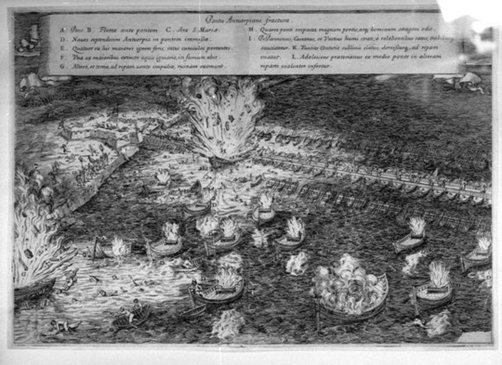 The #history of the largest explosions
#1 Fall of Antwerp 1585
On April 4, 1585, the Dutch attempted to break the Spanish siege of Antwerp. The blast was so powerful that it was felt as far as 35 km away in Ghent, where windows vibrated and a large, dark cloud covered the area.