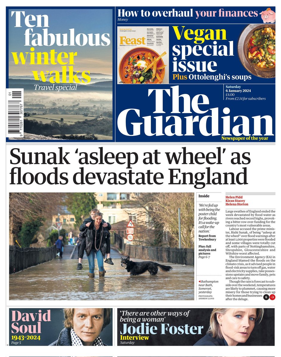 As Suffolk is hit again by devastating floods, it really does feel that Rishi Sunak is asleep at the wheel. Labour will set up a Flood Resilience Taskforce to protect vulnerable areas, building the flood defences and drainage systems our towns and villages desperately need.
