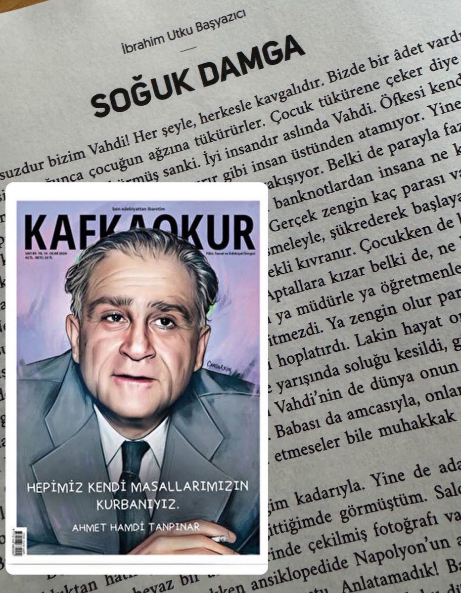 Alın yazısına dönüşen bir evrak sureti için @kafkaokurdergi ile notere uğradık. Ocak sayısında yazdım📝 #kafkaokur