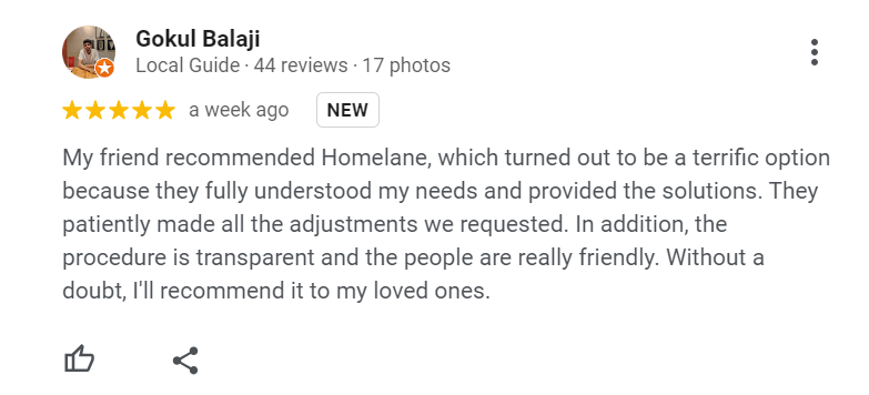 homelanedecors's tweet photo. Thank you for your kind words! We're thrilled to hear that you had a positive experience with Homelane. Your satisfaction is our top priority. Thank you for taking the time to share your experience with us. 💫💐 #Homelane #interiors #dreamhome #customersatisfaction https://t.co/McOIu7umFh