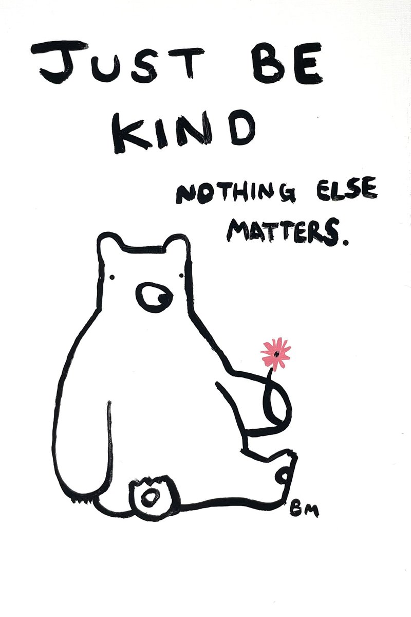 “God gives his hardest battles to his silliest sausages” &amp; “Just be kind, nothing else matters” xox 
Two new editions available as part of the Two Tree Gallery’s charity exhibition. Xox