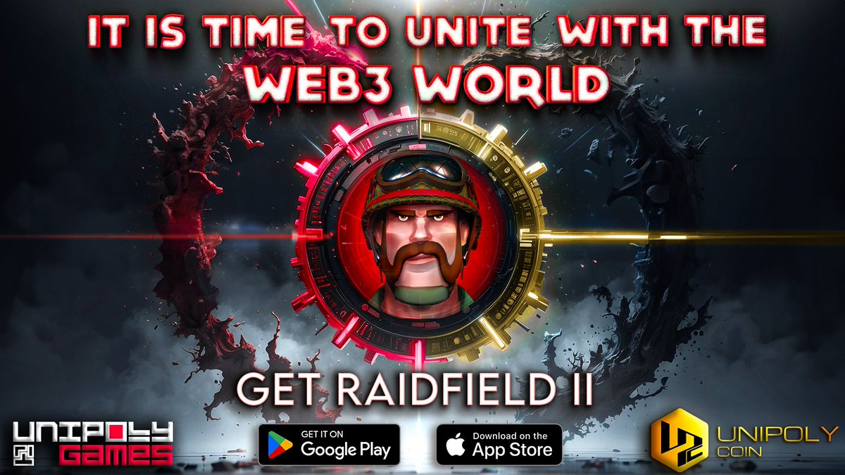 UnipolyGames's tweet image. Get the Web3 update 🎮

In stores now! 🥳

#Web3 #Raidfield #RF2 #Unipoly