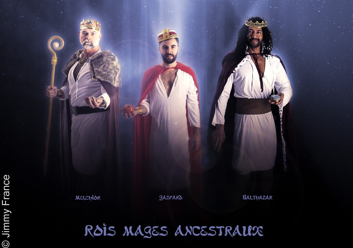 Jimmy_Grey_FR's tweet photo. They time travel to give you e message of Love, Sex and Peace!
The kings mage are here and now !
Accept what they offer to you ;)
#roismages #3kings #roimage #king #gaspard #melchior #balthazar #gayart #twink #daddy #bear #epiphanie #epiphany #bruoche #galette #kings #newyear https://t.co/7B7Oyu9LOM