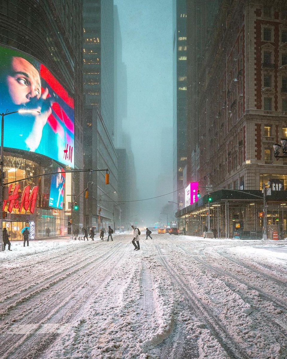 FoadFarhanii's tweet image. بارش عذاب الهی در نیویورک: