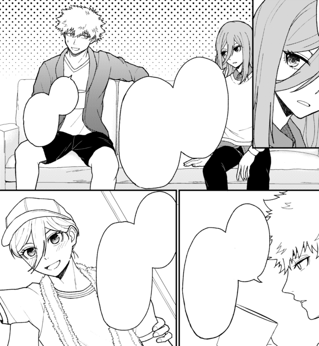 kncg漫画進捗しか上げられるものがない…線画ができたところまで明日の新幹線内でトーン貼ります 