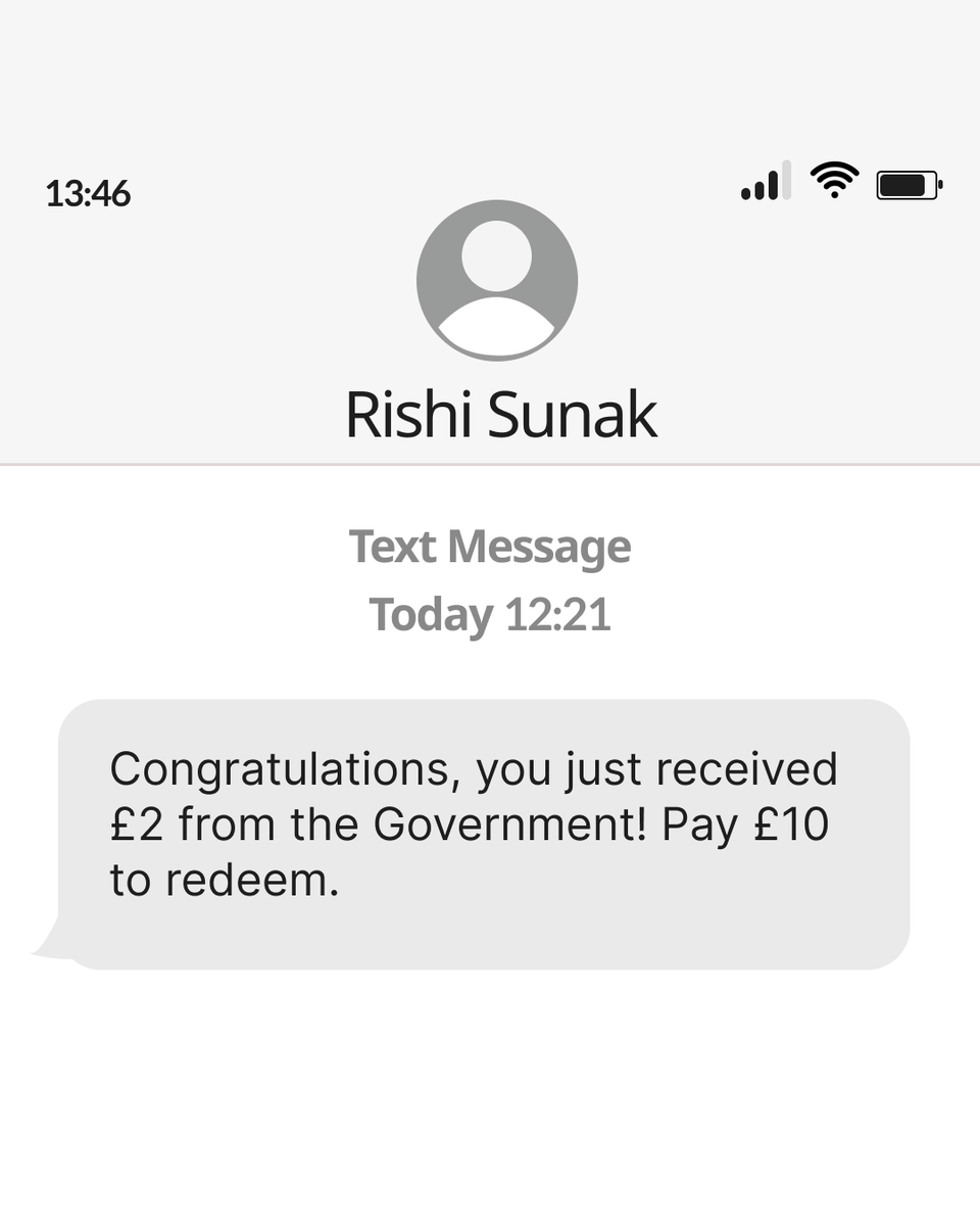 Here’s the deal: you pay an extra £10 in tax, and Rishi Sunak’s government expects you to be happy with the £2 they give you back. A cynical giveaway from a weak and out of touch Tory government. It’s time for change, with Labour.