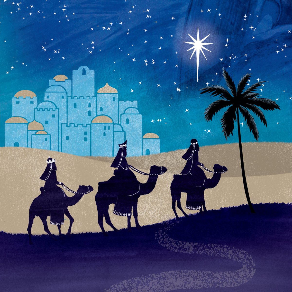 Gold, frankincense, myrrh.
#Epiphany