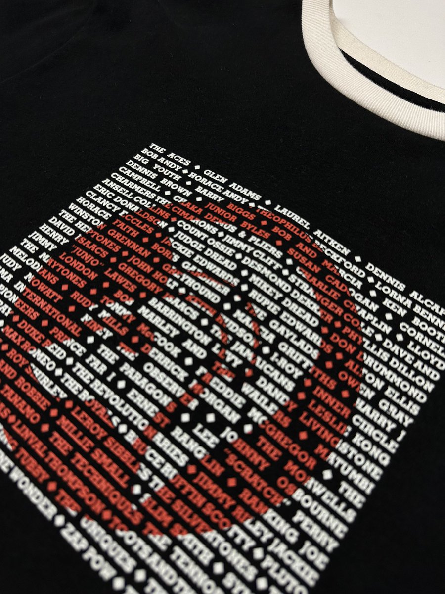 Coming Soon - The first of the SS/2024 Trojan collection drops next week, including the new ‘artist’ tee, with a logo made up of the names of artists released on Trojan Records (available in four colours).

#Trojan #TrojanRecords #TrojanRecordsOfficial #trojanrecordsclothing