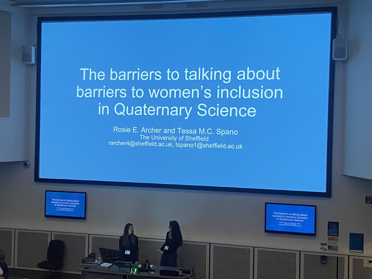 QRA (@quaternaryra_uk) on Twitter photo Two absolutely great talks from @BeckyBriant <a href="/RosieArcherr/">Rosie Archer</a> and Tessa Spano. These talks were very inspiring and continues the conversation of inclusivity in Quaternary Science #QRA24 Two absolutely great talks from @BeckyBriant <a href="/RosieArcherr/">Rosie Archer</a> and Tessa Spano. These talks were very inspiring and continues the conversation of inclusivity in Quaternary Science #QRA24