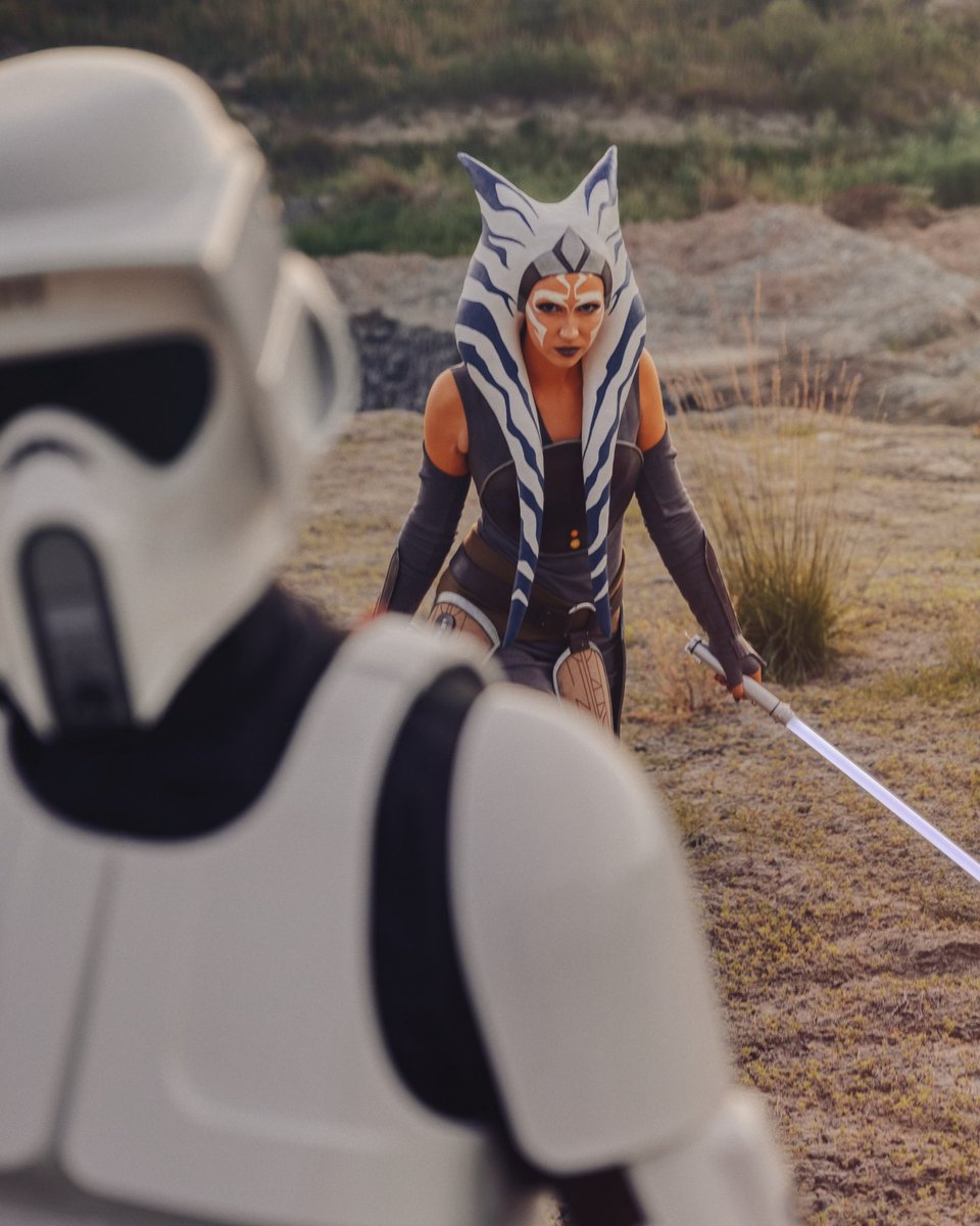 A shot from the video shoot with @/ralphperei last year - this time together with @/alxprops as Scout Trooper ✨

#ahsokacosplay #scouttrooper #starwarscosplay #ahsokatanocosplay #rebelsahsoka #ahsokalives #starwarsrebels