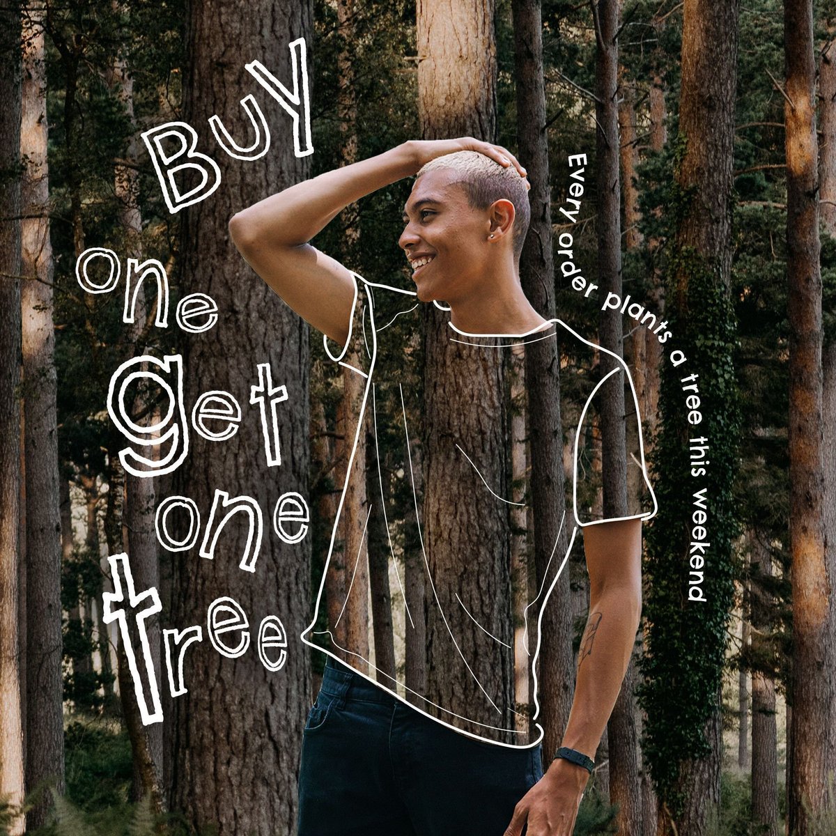 facefront_store's tweet image. Our #treemendous offer is on this weekend at facefrontandsmile.teemill.com where our tees plant trees! 🌳🌳🌳

#teesfortrees #treerific #green #nature #trees #tshirt #sustainablefashion #shopsmall #Sustainability #outdoors #explore #Mensfashion #womensfashion #style #fashion #organic