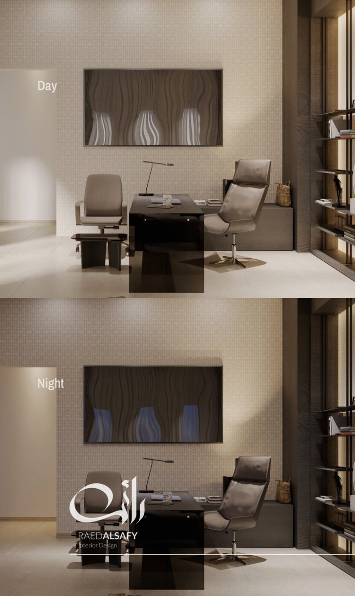 raed_alsafy's tweet photo. من ضمن الاعمال لقطات نهار وليل ..
#تصميم_داخلي #تصميم_معماري #تصميم_معماري #تصميم #مصمم #فلل #أثاث #مودرن #إضاءة #ريتويت https://t.co/tV7hEuKlWG