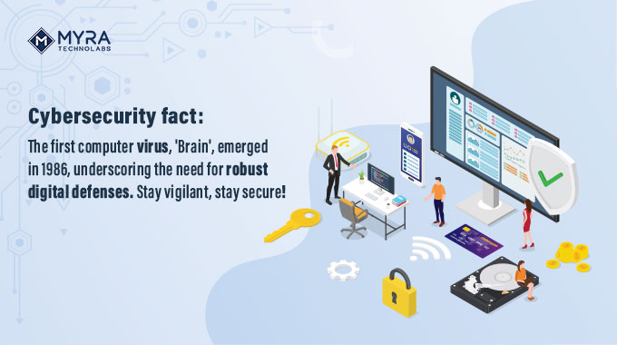 myratechnolabs's tweet image. #CybersecurityEvolution #TechFacts #FridayITFact #FridayFact #MyraTechnolabs