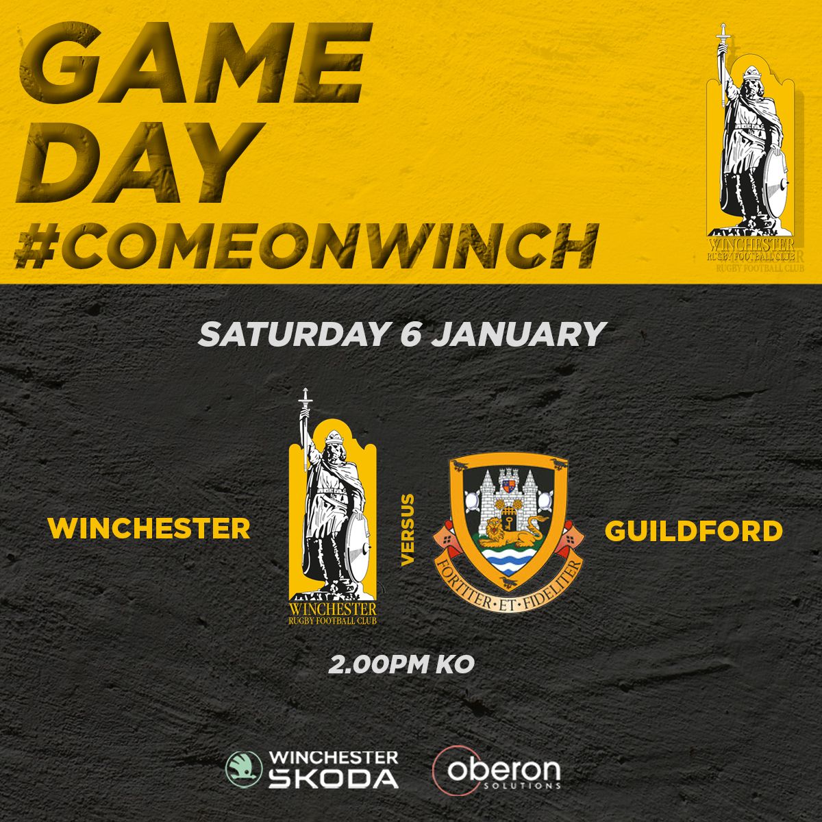 Winchester RFC (@winchesterrfc) on Twitter photo GAAAAME DAAAAY!!!
Winchester 1st XV launch 2024 vs <a href="/GuildfordianRFC/">Guildfordians RFC</a> ๐ฃ๐ฅ
1400 KO
90 booked for lunch which is a great turn out for the first weekend in January.
Thank you to our match day sponsor @oberonsolutions ๐
@chartersestatea @winchesterskoda <a href="/jrsportphoto/">Jose Ribeiro Photography</a>
#comeonwinch GAAAAME DAAAAY!!!
Winchester 1st XV launch 2024 vs <a href="/GuildfordianRFC/">Guildfordians RFC</a> ๐ฃ๐ฅ
1400 KO
90 booked for lunch which is a great turn out for the first weekend in January.
Thank you to our match day sponsor @oberonsolutions ๐
@chartersestatea @winchesterskoda <a href="/jrsportphoto/">Jose Ribeiro Photography</a>
#comeonwinch