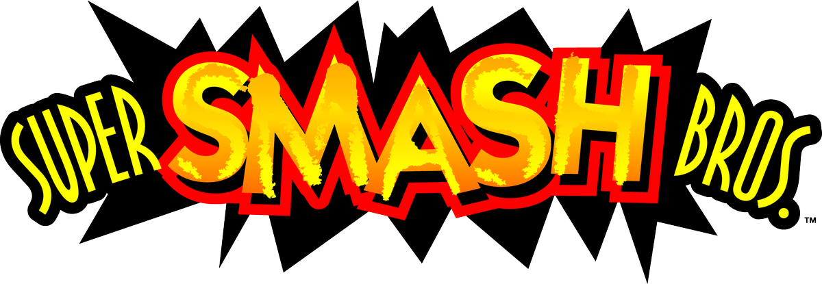 A comparison between the old Smash Remix logo, the new one I did with the chalk overlay, and the original Smash 64 logo.