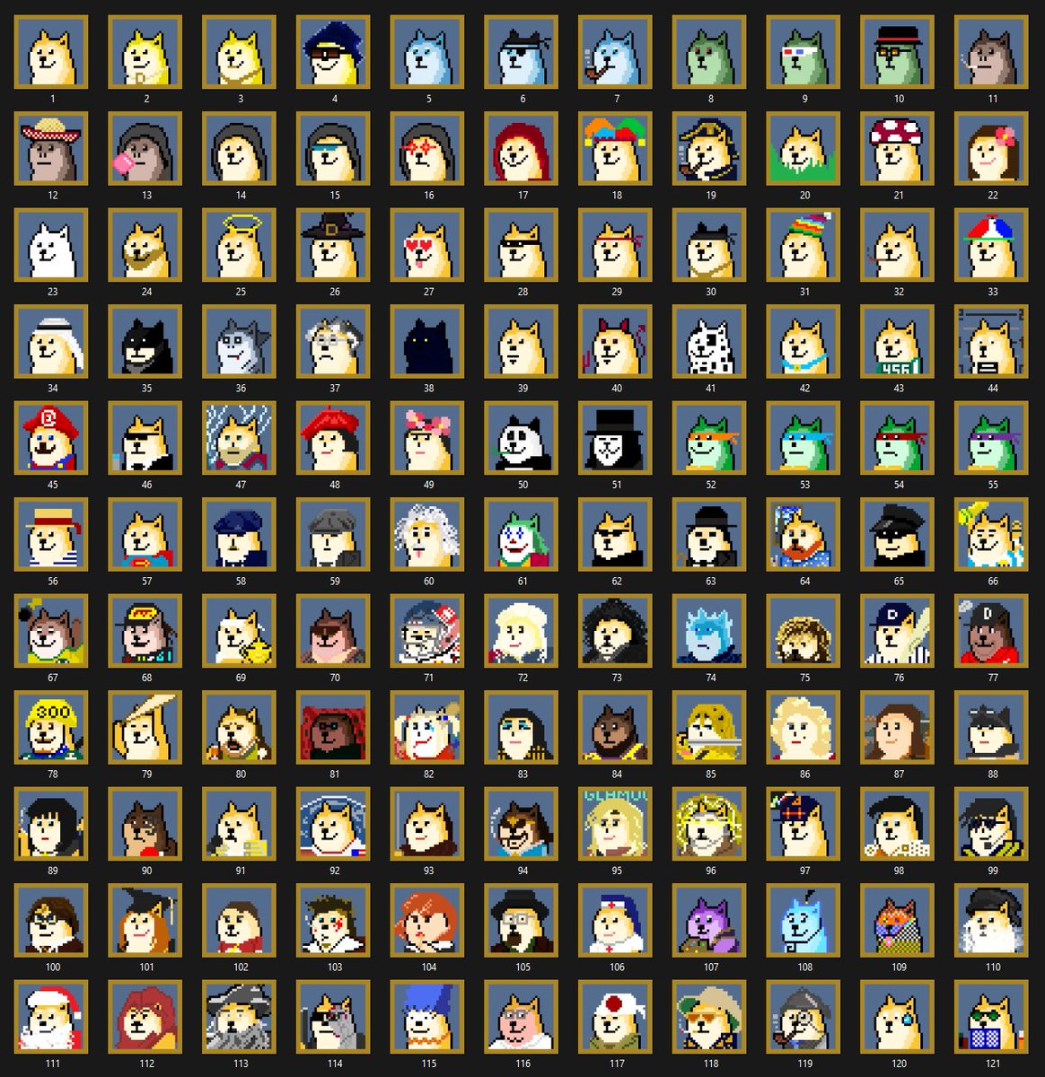 🚨DogeWorld, a collection of 1001 originally created Doges on Bitcoin Ordinals with inscription range from 292,968 to 523,614, WILL BE DISTRIBUTED via a mint event at simple cost price.🚨

WL open soon!

Share the word around!

#Ordinal #Bitcoin