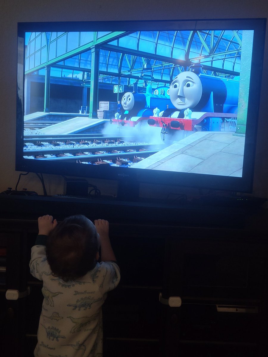 I'm going to regret turning on Thomas. Or as DGJ calls him: choo choo play.