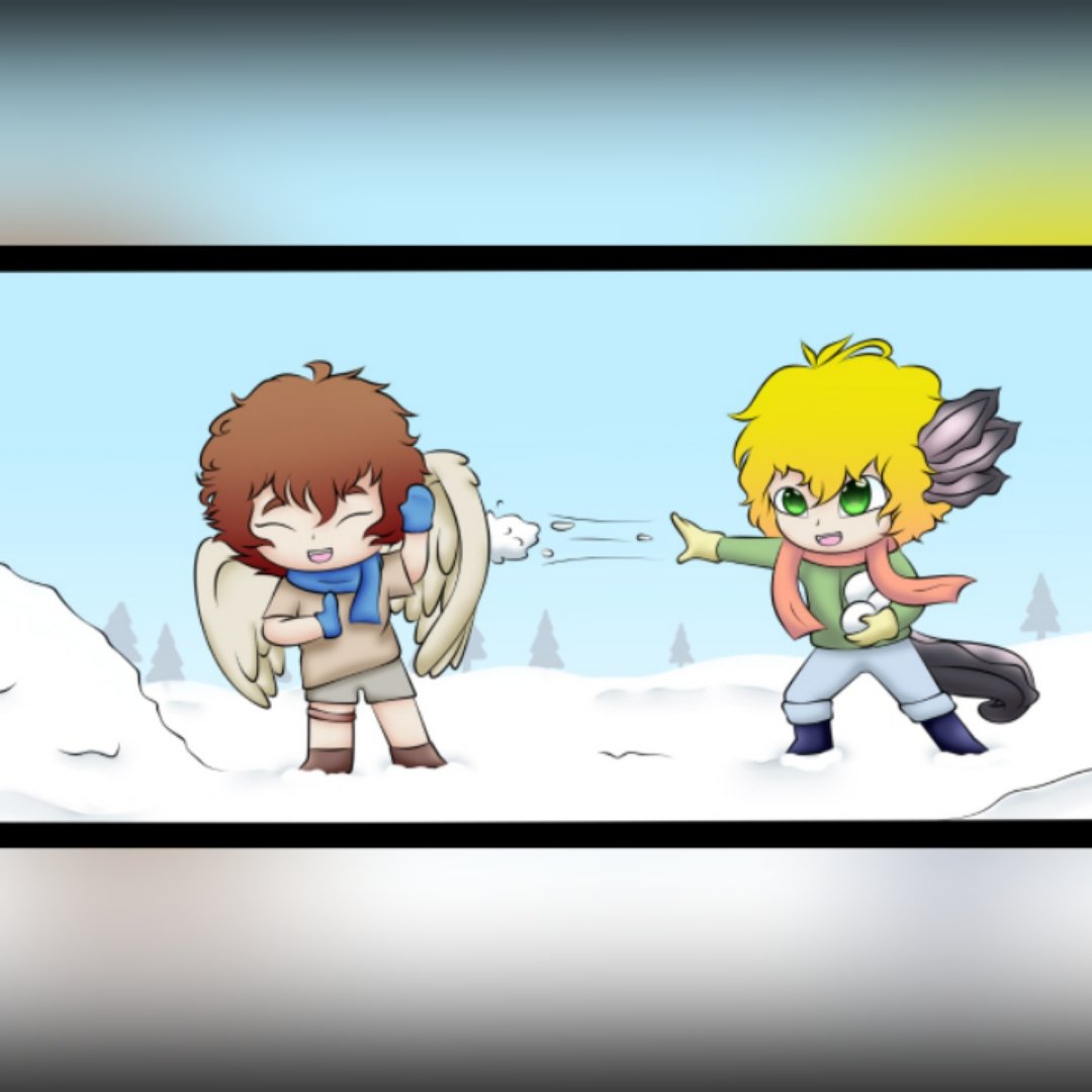 KittyMusic4's tweet photo. Práctica de chibis!

#chibiart #art #oc #snow #cute #fun #Comic #digitalart https://t.co/L9PifT1QgS