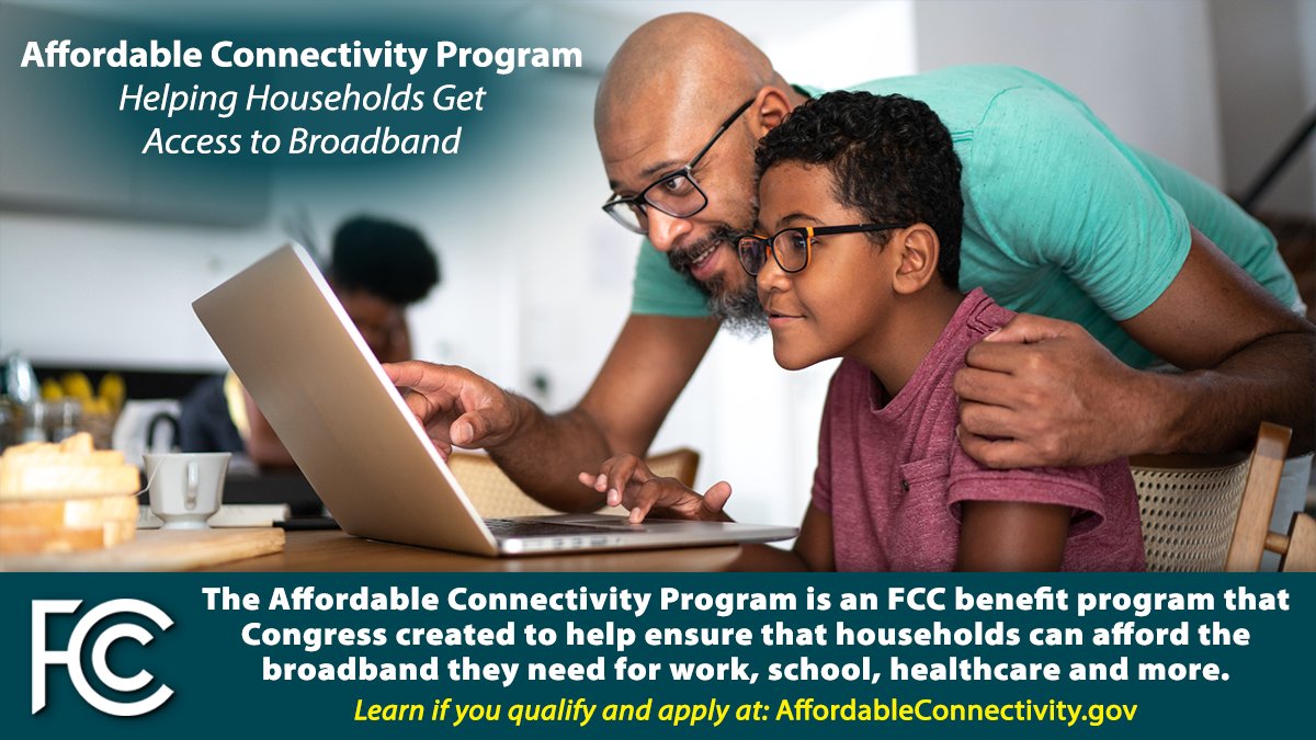 Any household with an individual who receives SSI is eligible to receive discounted internet service through the ACP. See if you qualify here: ow.ly/w1JP50Qim6x