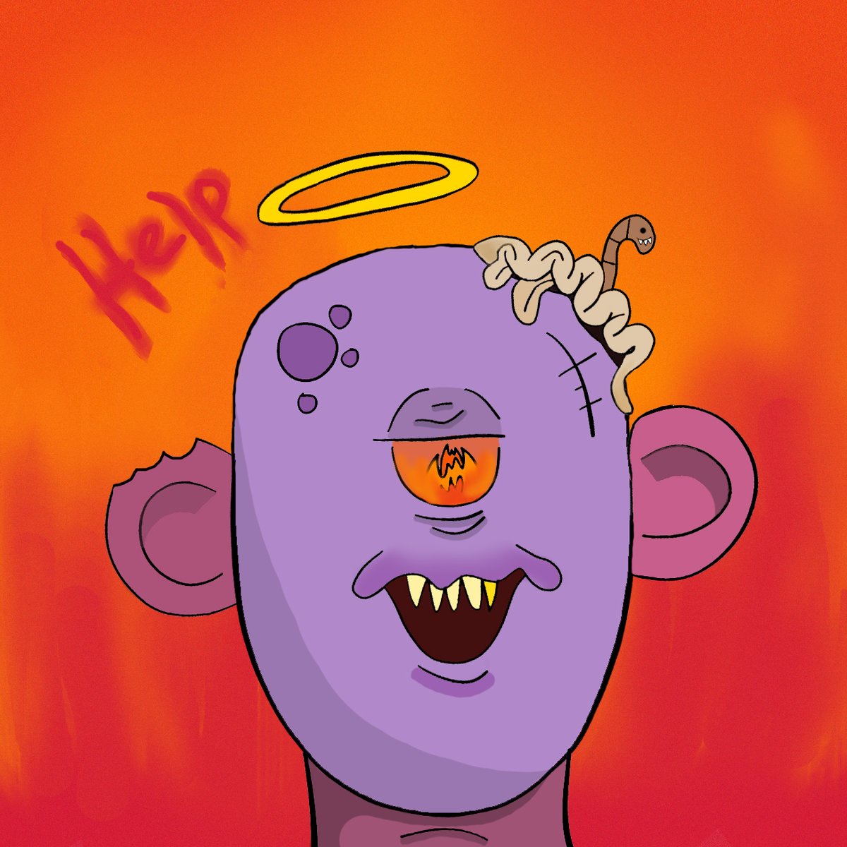 CySociety's tweet image. New auction for 1/1 Damien. 

- Reserve price: 0.15 $SOL 
- Duration: 7 days. 
- Place your bid: exchange.art/single/Fge9w7i…