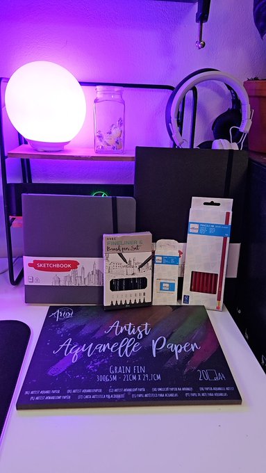 I want one of you good little pets to reimburse my art supplies. Maybe I'll even reward you with a video