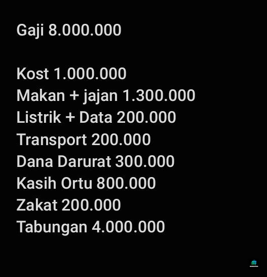 worksfess's tweet photo. CW // gaji salary

Sender fg dpt offer segitu dan harus merantau luar pulau. Kira2 kalo pembagiannya gini udah ok belum ya 🥺 work! https://t.co/8qOrn7uKiR